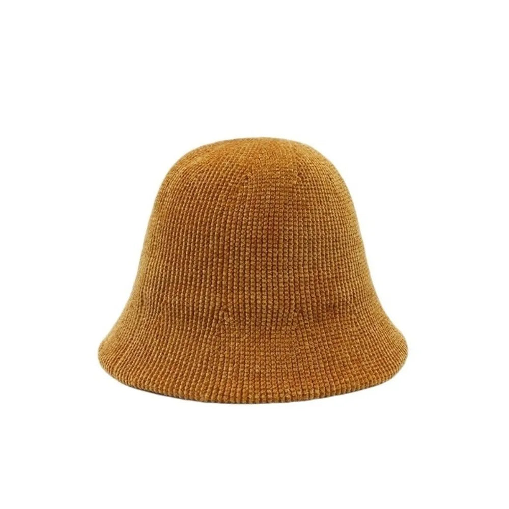 Chenille Knit Cold Proof Bucket Hat