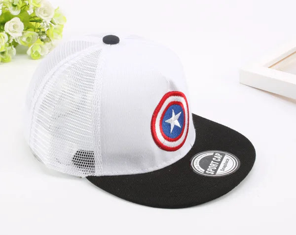 Captain America Kids Camouflage Baseball Cap