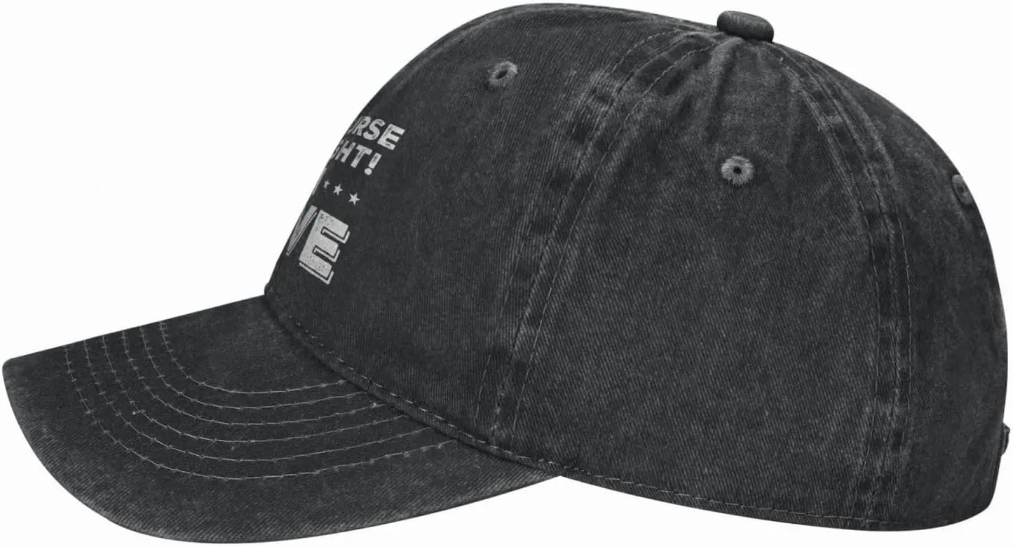 Of Course Im Right Im Dave Funny Baseball Cap