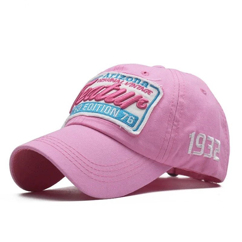 FS Red Pink Streetwear Hip Hop Baseball Cap