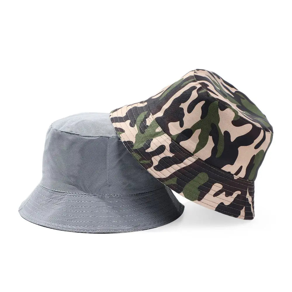 Camouflage Foldable Wide Brim Bucket Hat