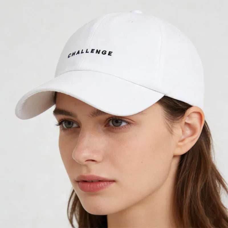 Simple Letter Sun Shading Baseball Cap