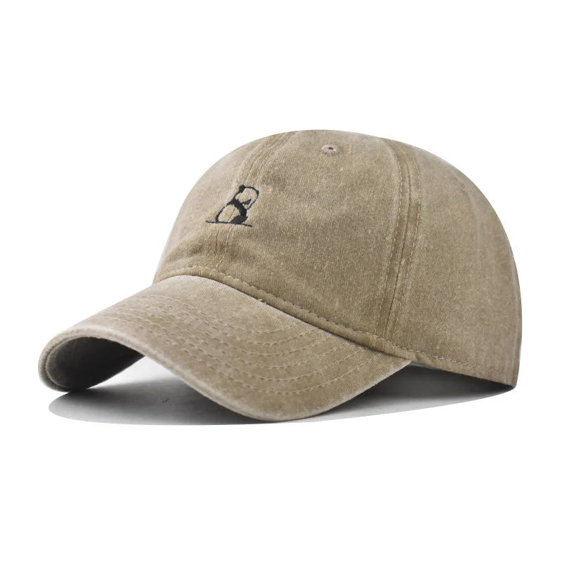 Cute Panda Embroidered Dad Baseball Cap