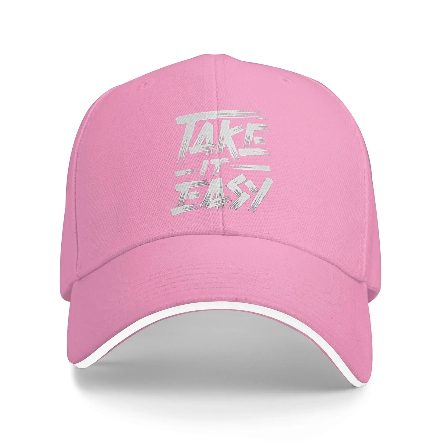 Art Letter Summer Take It Easy Baseball Cap