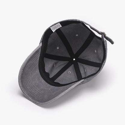Embroidered Pigeon Vintage Washed Spring Baseball Cap