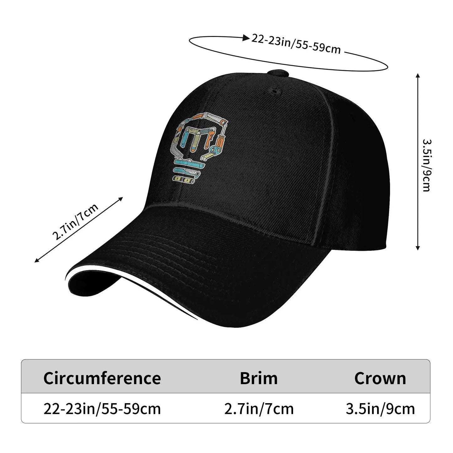 Mark Rober Custom Logo Trucker Baseball Cap