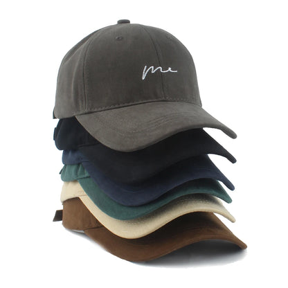 New Solid Color Embroidered Snapback Baseball Cap