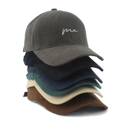 New Solid Color Embroidered Snapback Baseball Cap