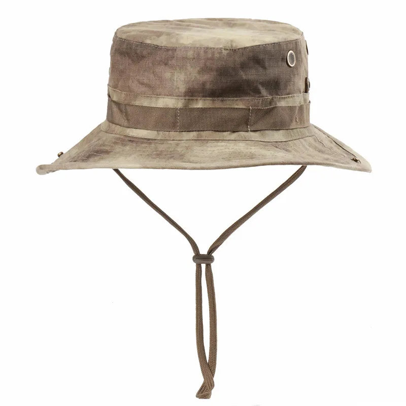Waterproof Wide Brim Bucket Hat