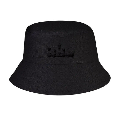 Architectural Chess Pieces Sketch Bucket Hat
