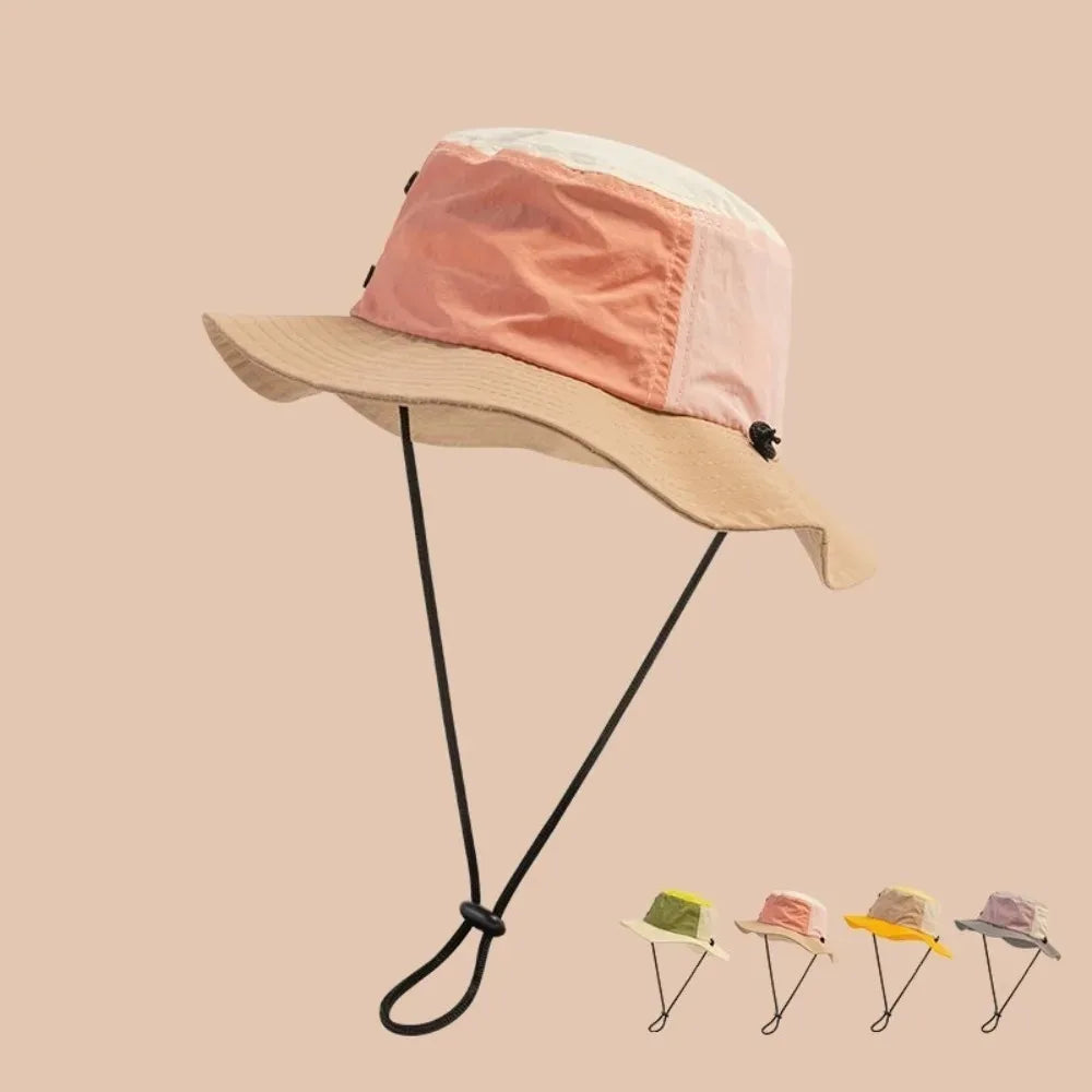 Trendy Waterproof Anti-UV Adjustable Bucket Hat