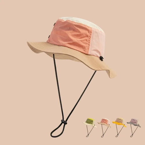 Trendy Waterproof Anti-UV Adjustable Bucket Hat
