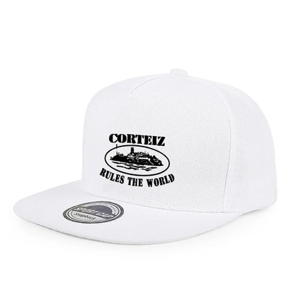 English Print Fashion Outdoor Snapback Cap