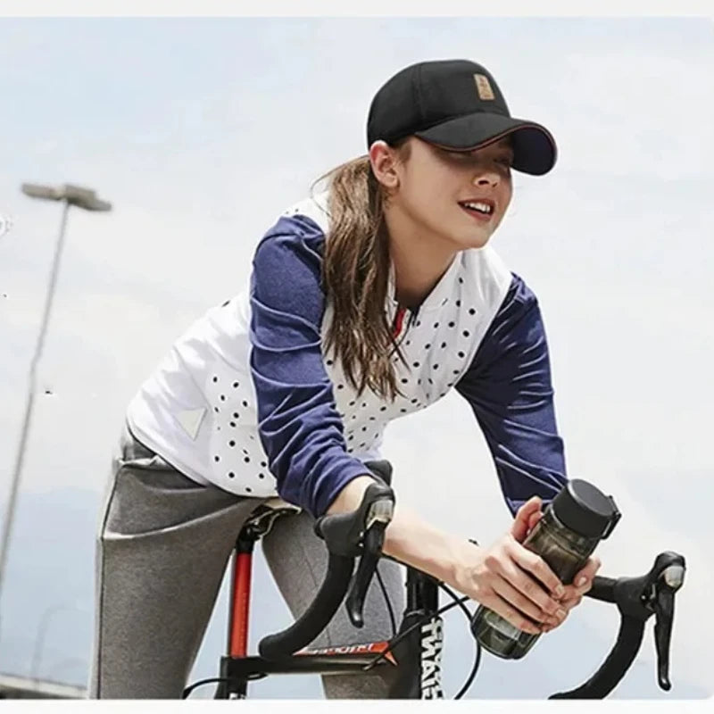 Wide Brim Round Top UV Protection Baseball Hat