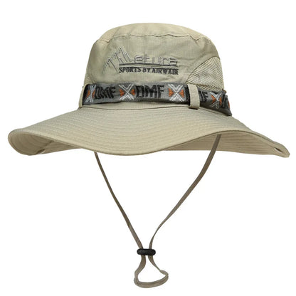 UV Protection Wide Brim Summer Bucket Hat