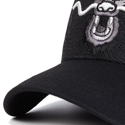 Unisex Dragon Embroidered Baseball Cap