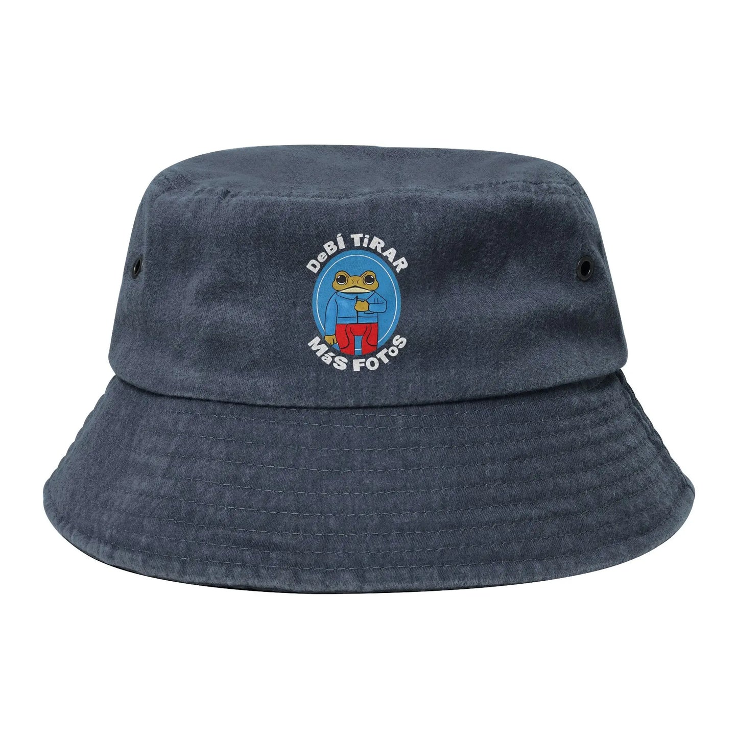 Bad Bunny Sapo Concho Washed Denim Bucket Hat