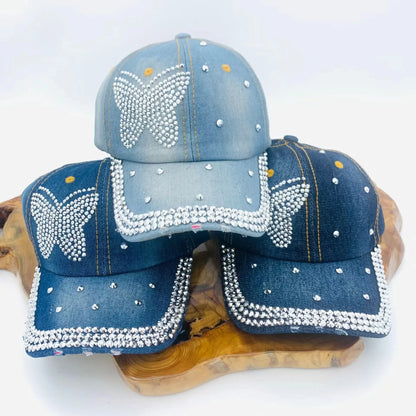 Cowboy Butterfly Spring Autumn Baseball Cap