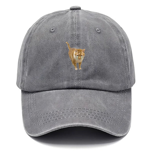 Vintage Washed Cotton Funny Meme Streetwear Baseball Cap