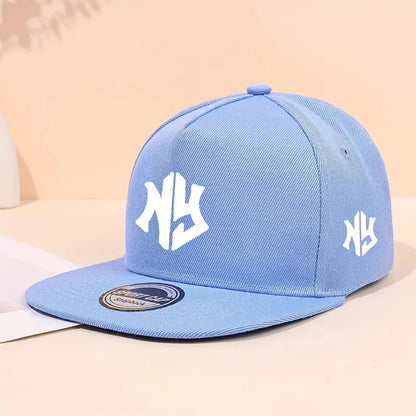 Neutral Letter Print Casual Hip Hop Snapback Cap