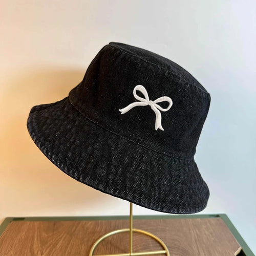 Black Cowboy Fashion Versatile Bucket Hat