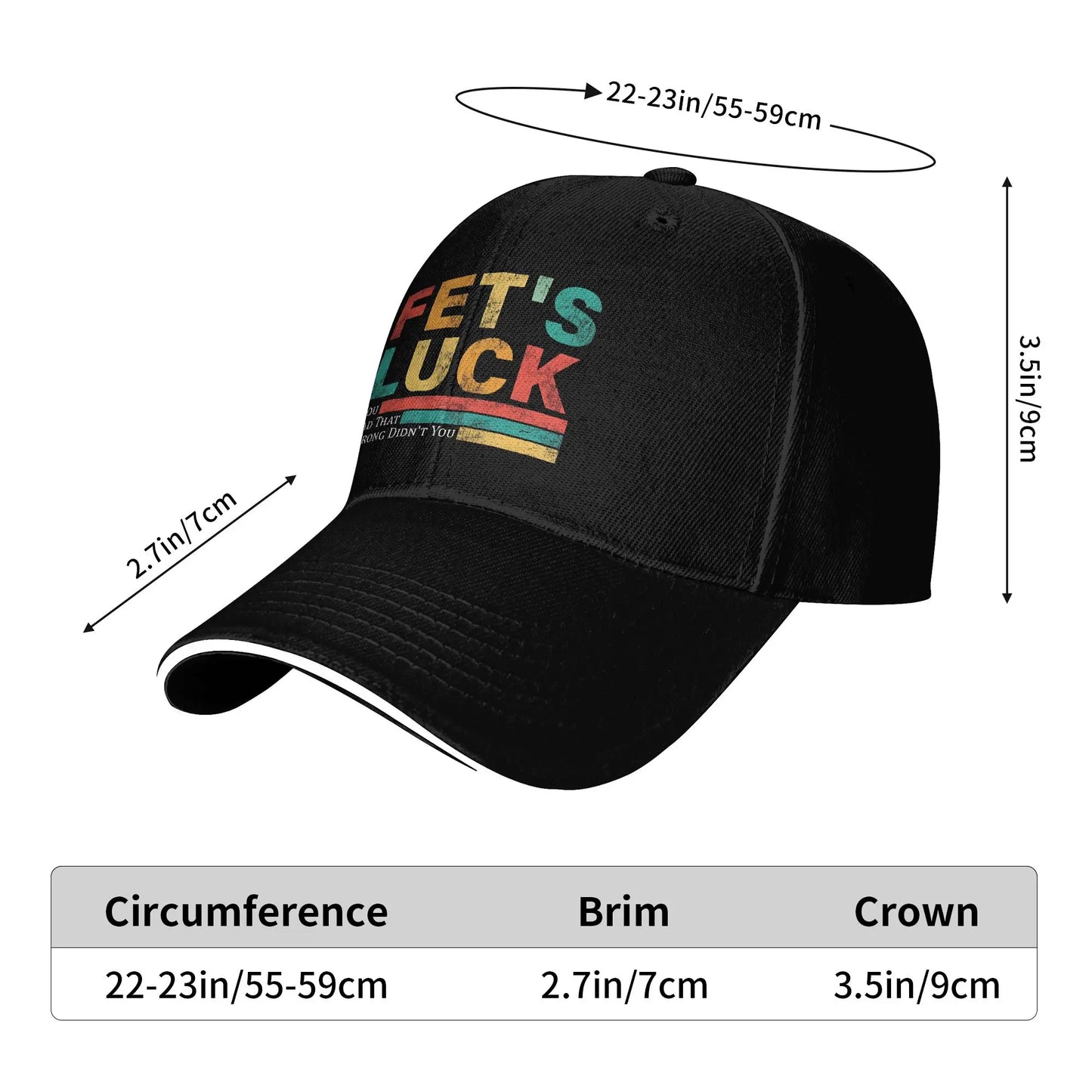 Funny Read That Wrong Street Style Snapback Baseball Cap