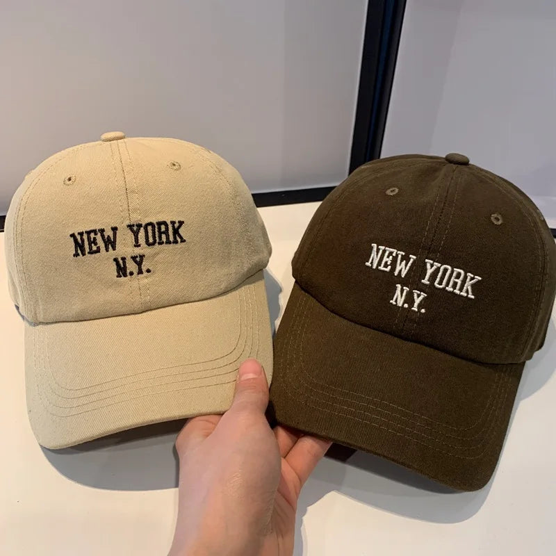 Casual Cotton Letter Baseball Cap