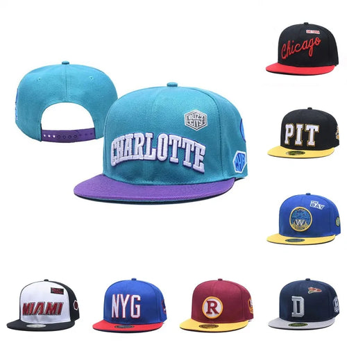 Hip-Hop Adjustable Snapback Hat Unisex