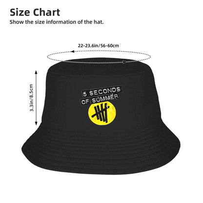 5 Seconds Of Summer Logo Vintage Bucket Hat