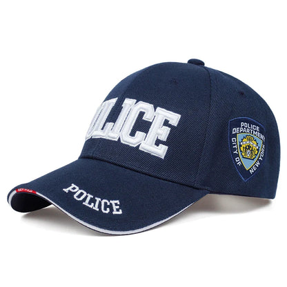Unisex Shield Letter Embroidery Baseball Caps