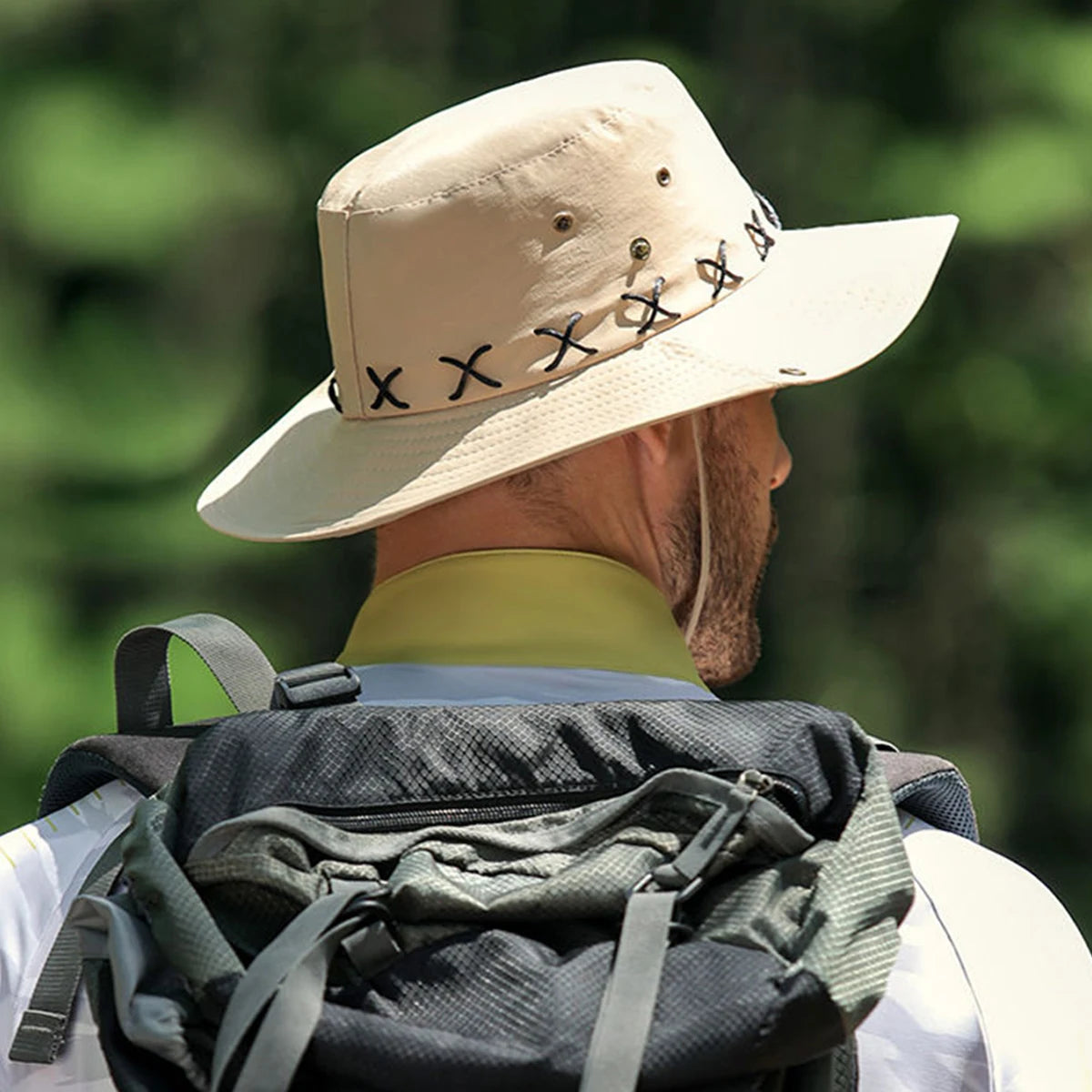 Men's Outdoor Sun Protection Fishing Hat