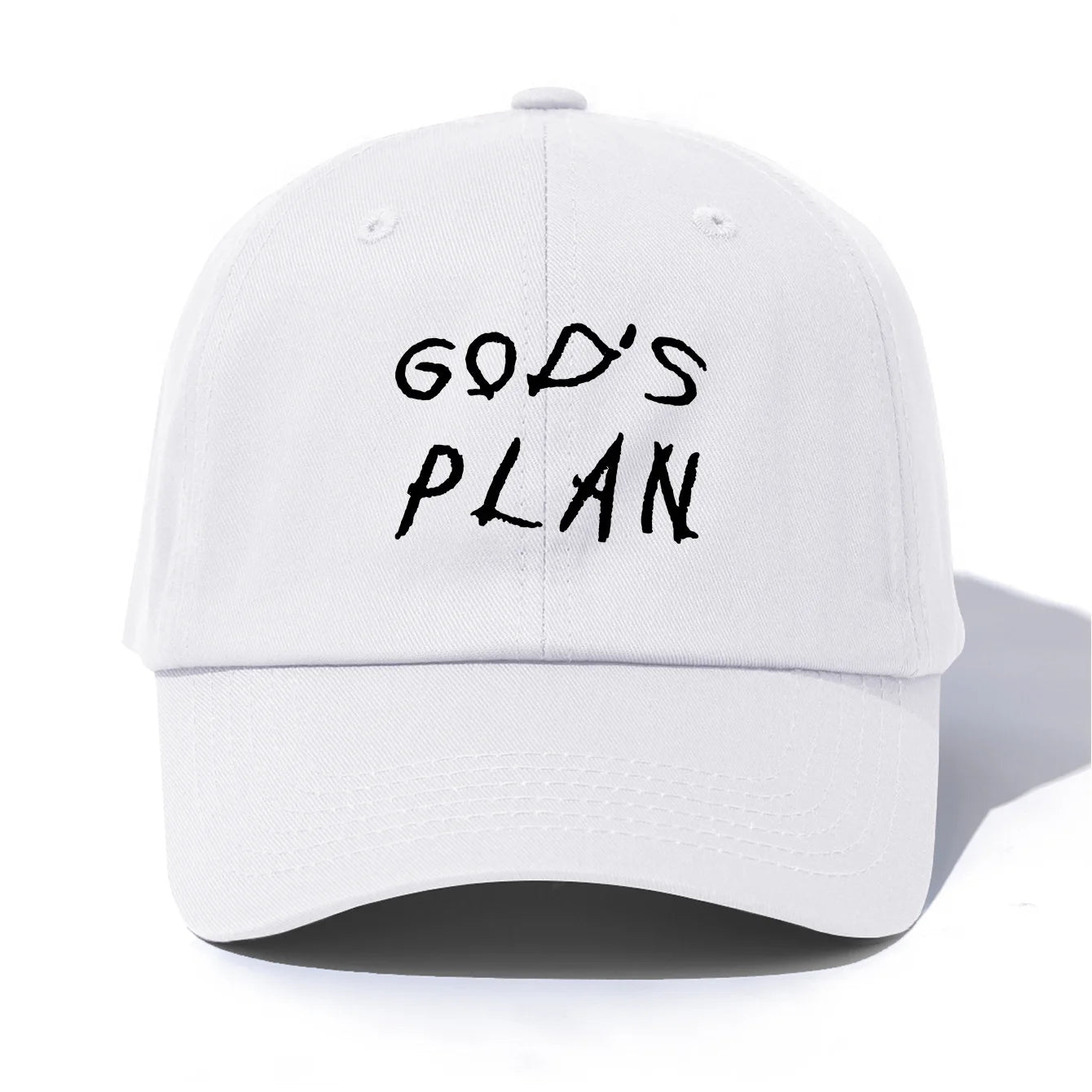 Gods Plan Embroidery Dad Baseball Cap