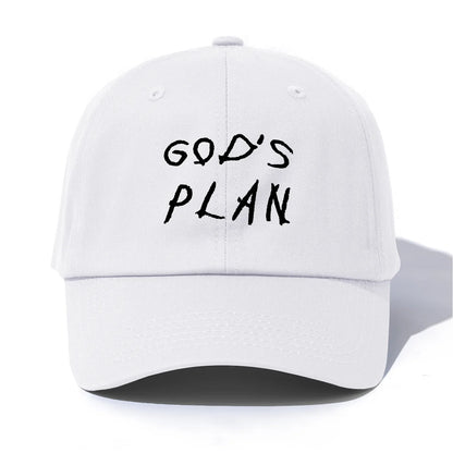 Gods Plan Embroidery Dad Baseball Cap