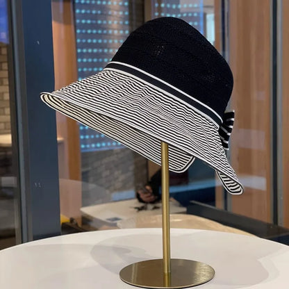 French Style Wide Brim Summer Sun Hat