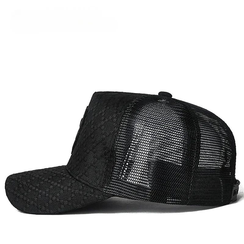Unisex R Logo Camouflage Baseball Cap