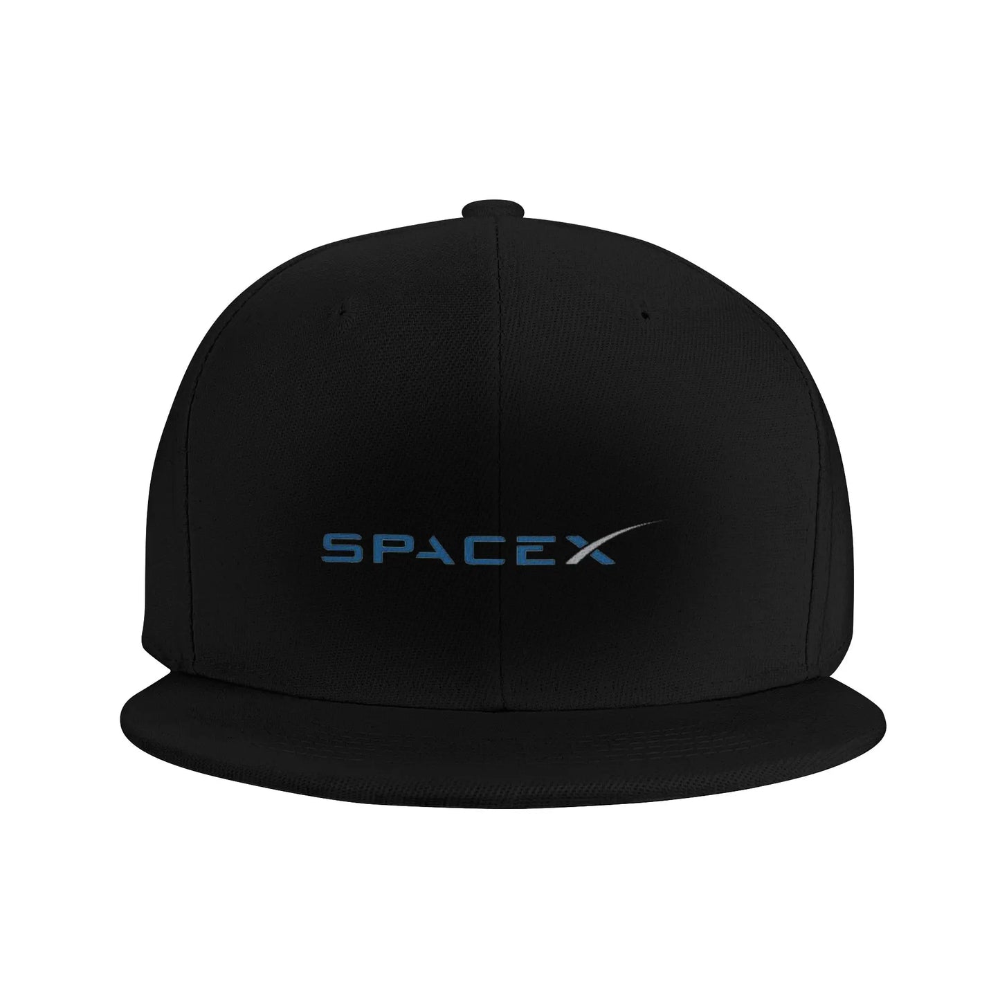 SpaceX Logo Breathable Outdoor Snapback Cap