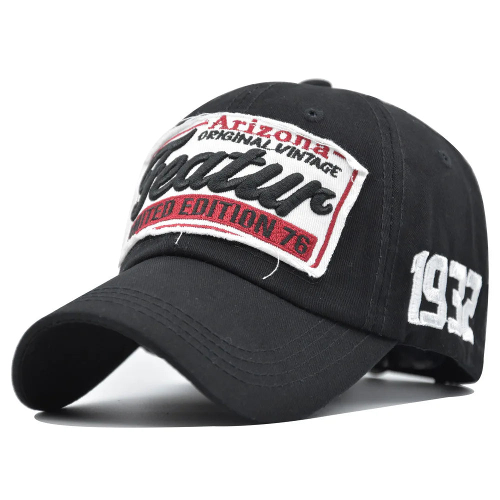 Streetwear Letter Embroidery Baseball Cap