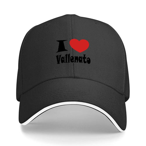 I Love Vallenato Fashion Beach Baseball Cap