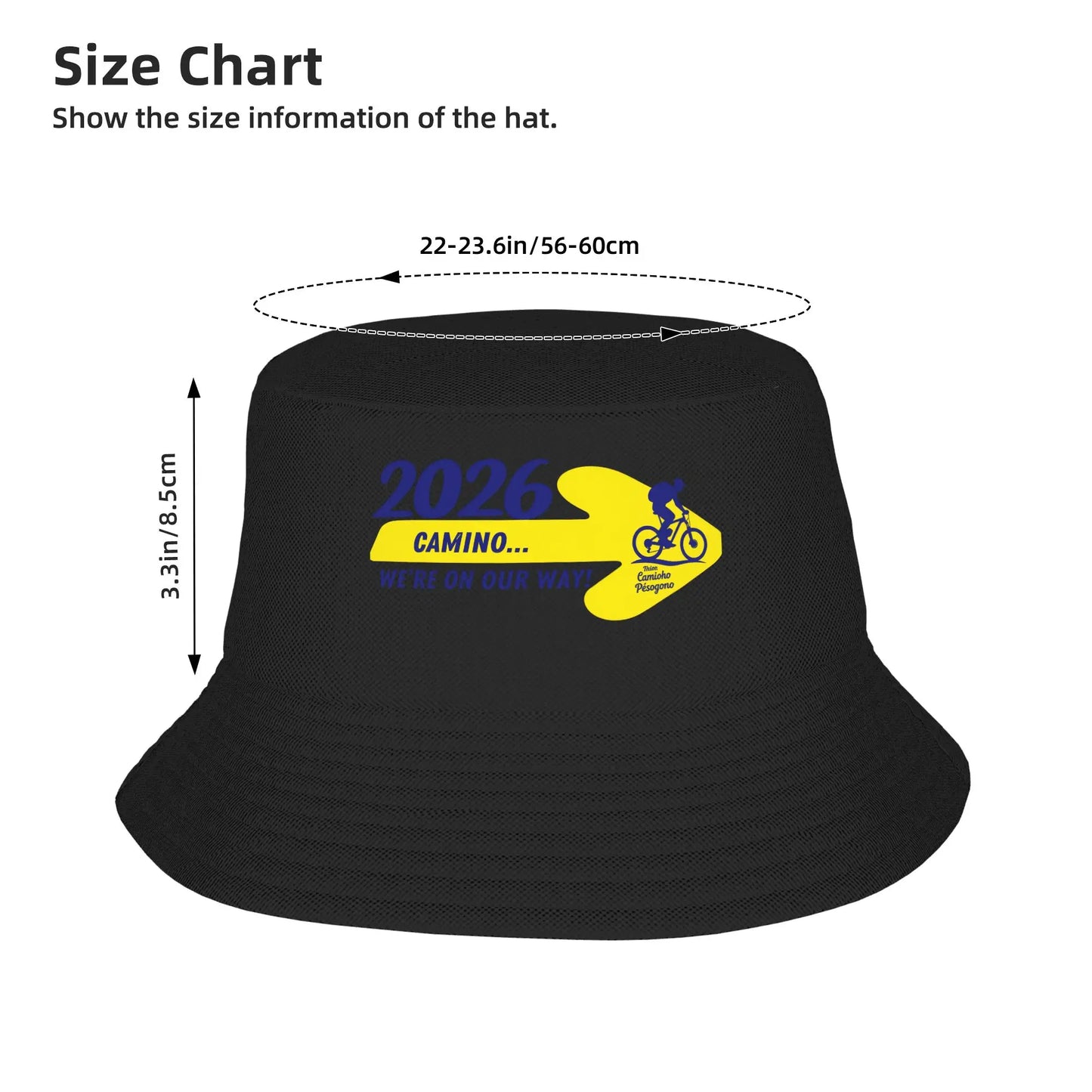 Buen Camino De Santiago Trendy Bucket Hat