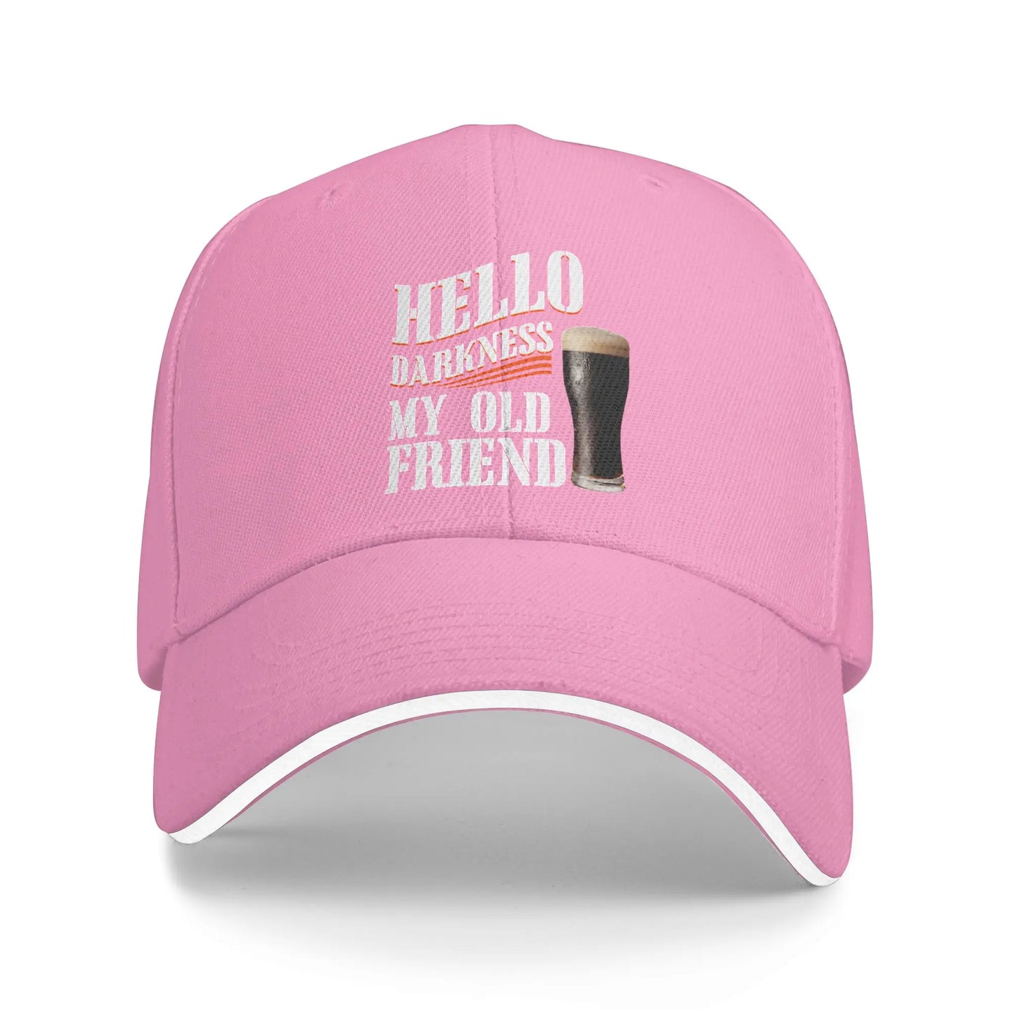 Hello Darkness My Old Friend Retro Baseball Cap