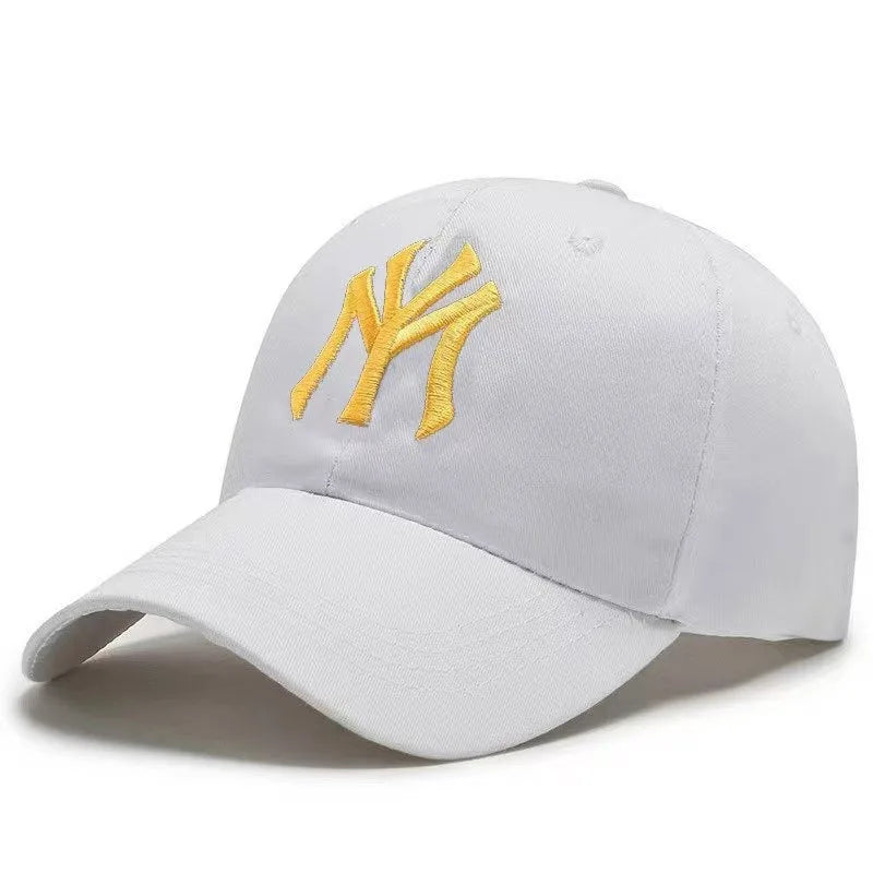 MY Letter Embroidered Unisex Snapback Cap