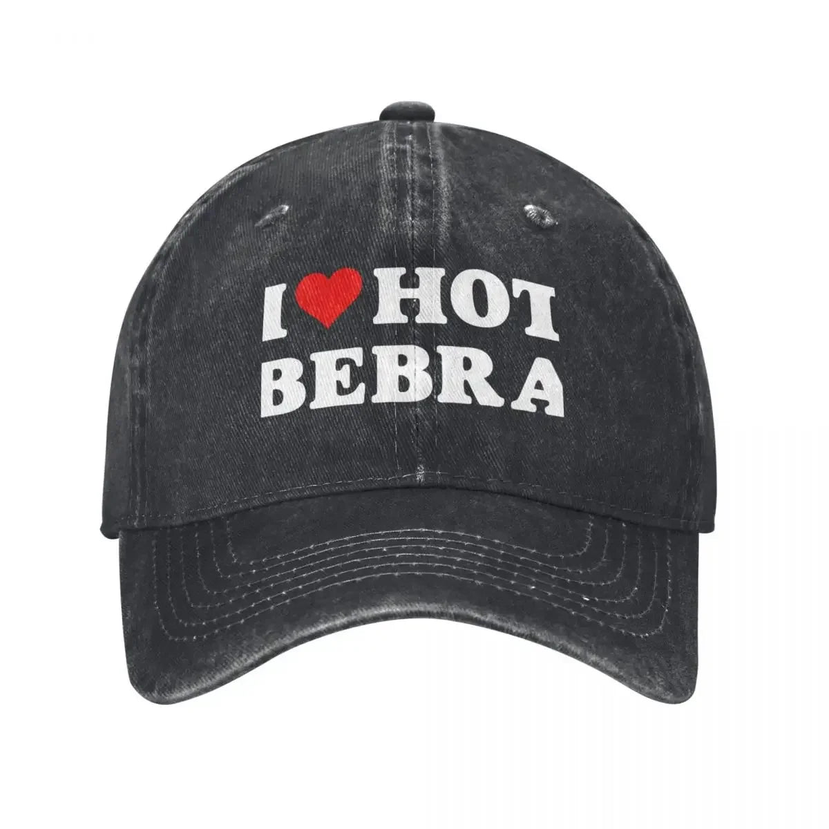 I Heart Hot Bebra Fashion Baseball Cap