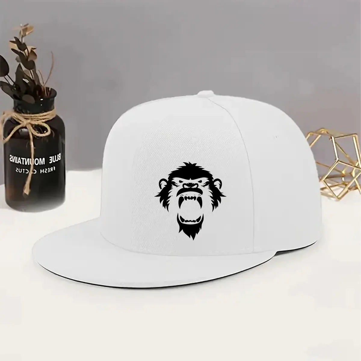 Angry Gorilla Head Streetwear Snapback Cap