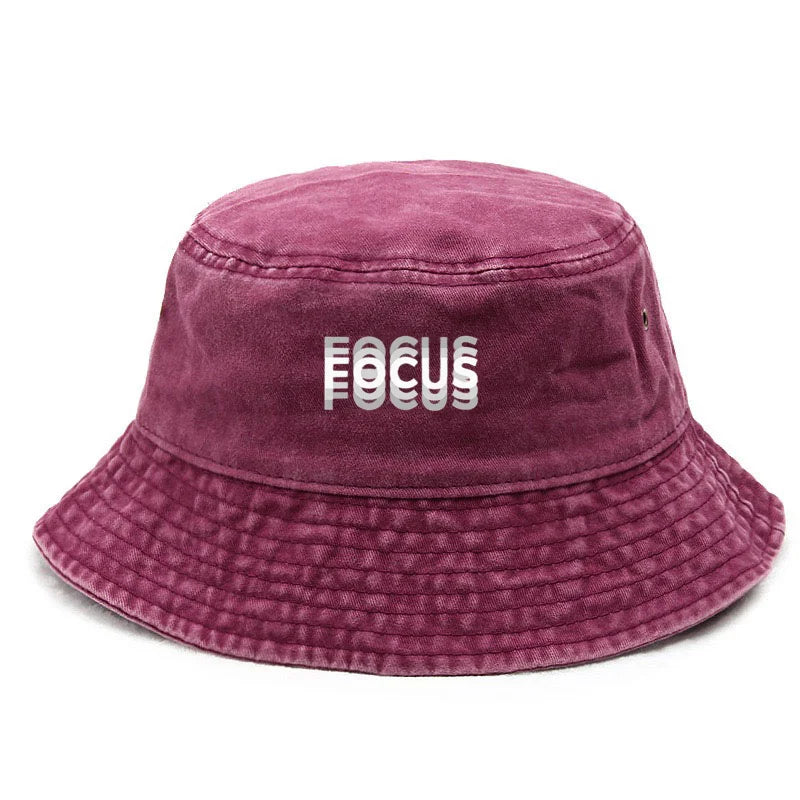 Cotton Washed Bucket Hat Vintage Fishing Hat