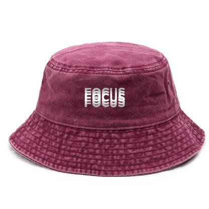 Cotton Washed Bucket Hat Vintage Fishing Hat