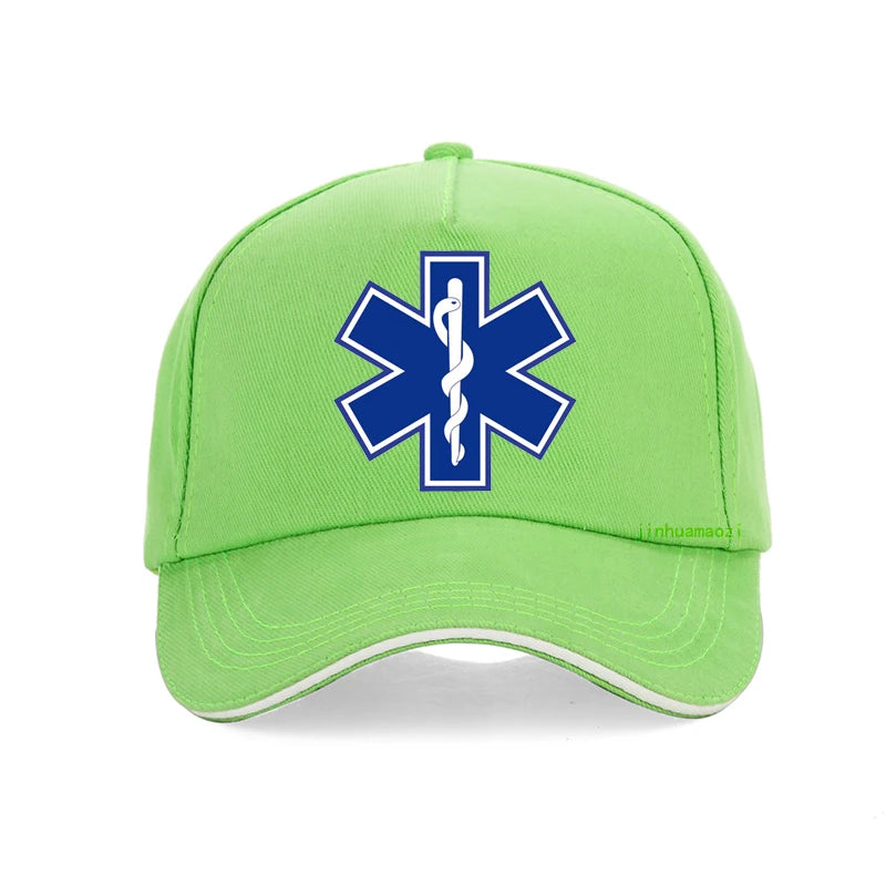 Star Of Life EMT Paramedic Baseball Cap