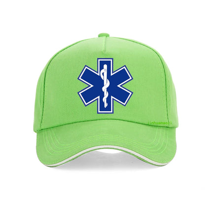 Star Of Life EMT Paramedic Baseball Cap