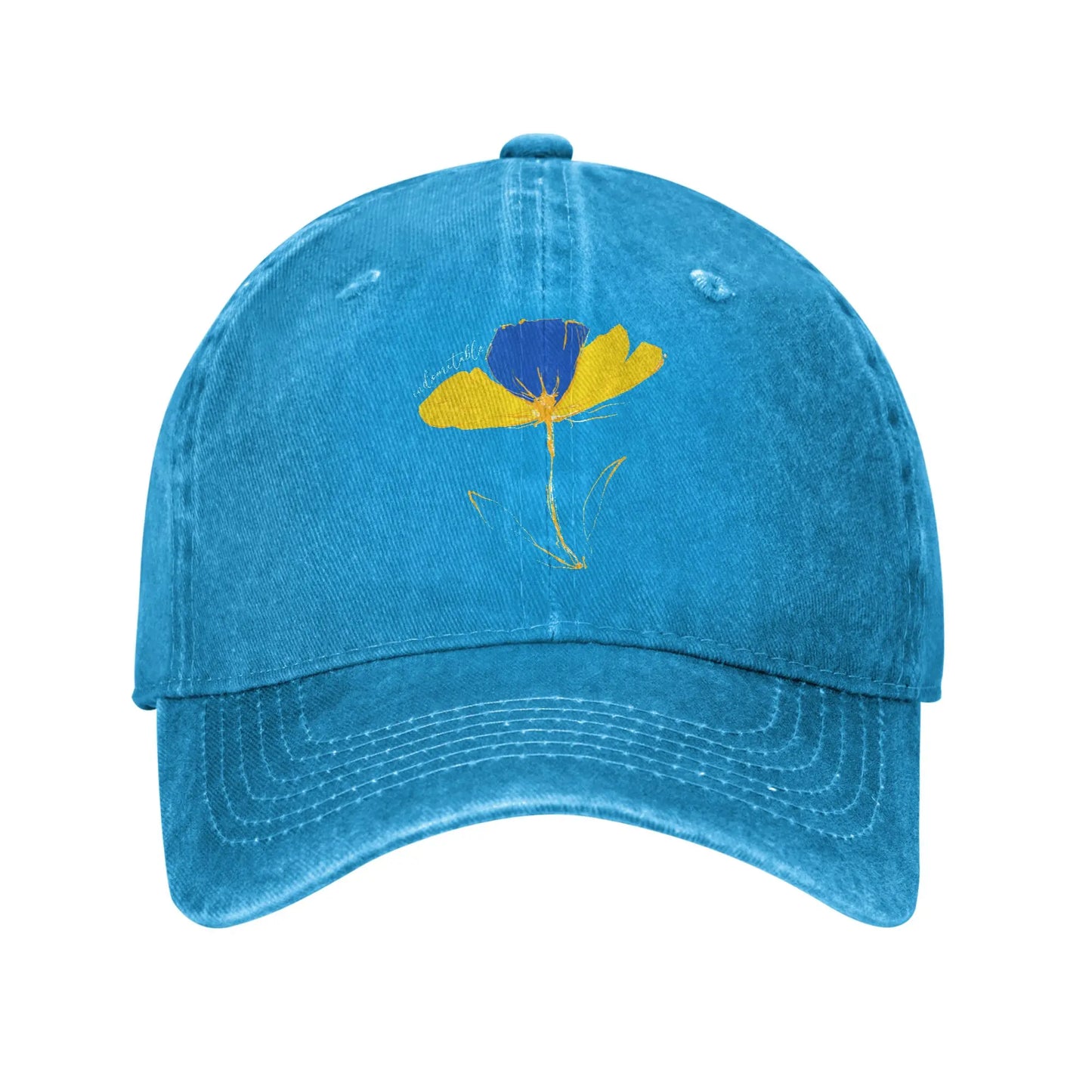 Ukraine Invincible Spirit Casual Trucker Baseball Cap