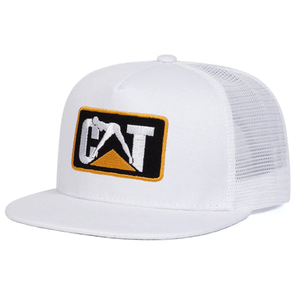 Unisex CT Letter Embroidery Hip-hop Net Hats
