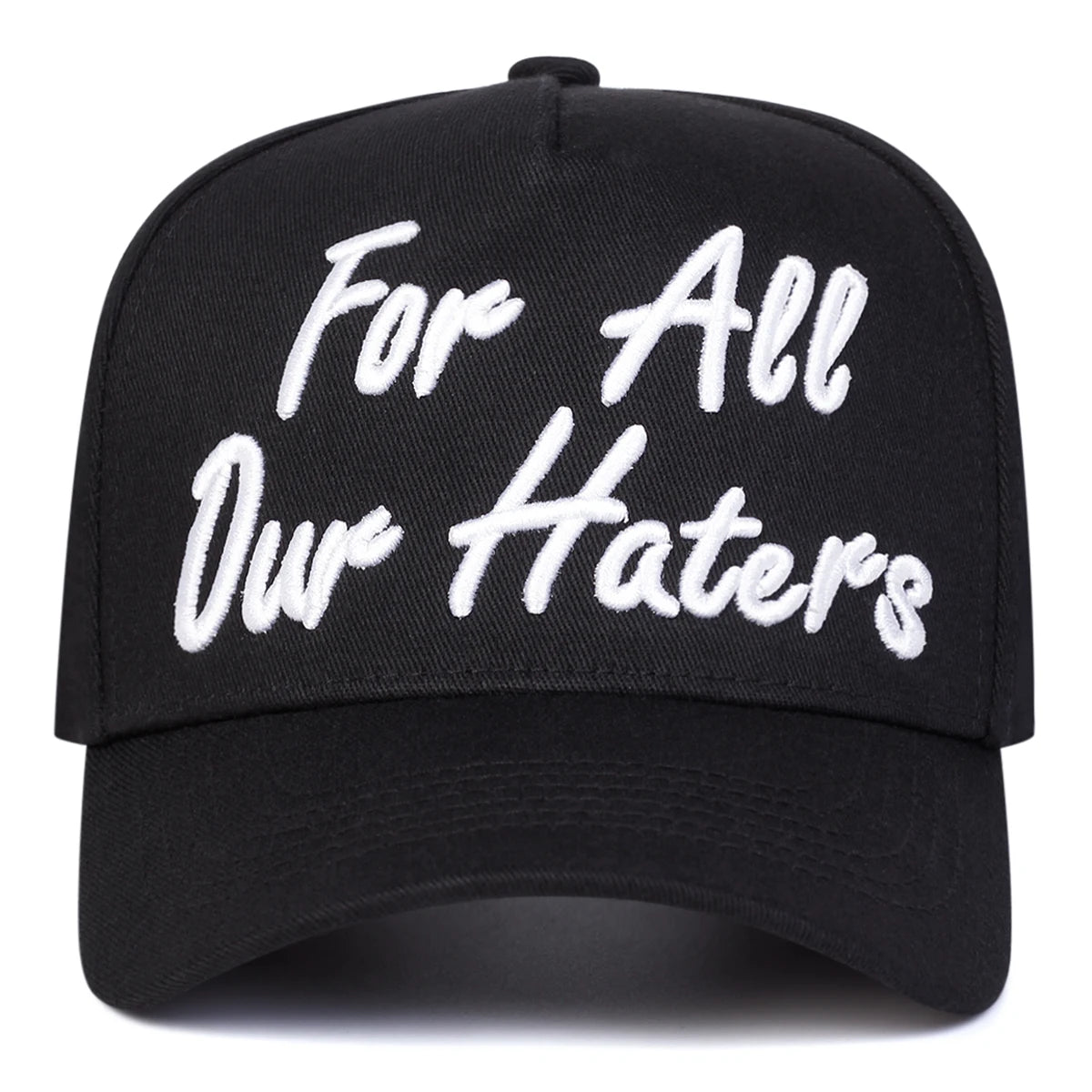 Unisex For All Our Haters Embroidered Baseball Cap